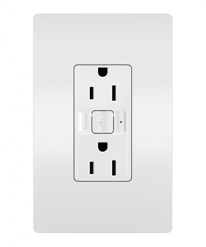 Smart 15A Outlet with Netatmo, White