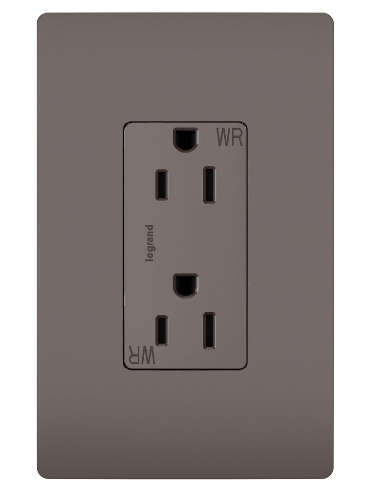 radiant? Outdoor Outlet, Brown (10 pack)