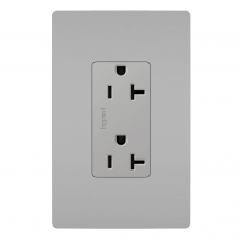 Legrand Radiant 885TR20SGRY - radiant? 20A 125V Tamper-Resistant Outlet, Gray (10 pack)