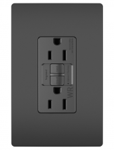 Legrand Radiant 1597TRWRBK - radiant? Spec-Grade 15A Weather-Resistant Self-Test GFCI Receptacle