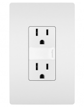 Legrand Radiant NTL885TRWCC6 - radiant? 15A Tamper-Resistant Outlet with Night Light, White (6 pack)