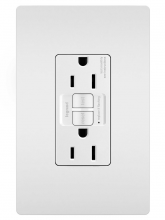 Legrand Radiant 1597W100 - radiant? 15A Duplex Self-Test GFCI Receptacles with SafeLock? Protection, White, 100-Pack (100 pack)