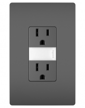 Legrand Radiant NTL885TRBKCC6 - radiant? 15A Tamper-Resistant Outlet with Night Light, Black (6 pack)