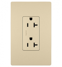 Legrand Radiant TR26352RI - radiant? Spec Grade 20A Tamper-Resistant Receptacle, Ivory