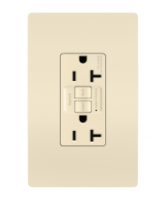 Legrand Radiant 2097LACCD12 - radiant? Spec Grade 20A Self Test GFCI Receptacle, Light Almond (12 pack)