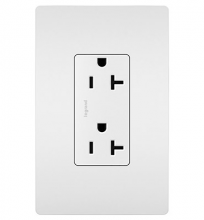 Legrand Radiant TR26352RW - radiant® Spec Grade 20A Tamper-Resistant Receptacle, White