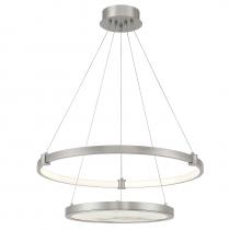 Lighting One US L7-7120-50-154 - Mayer LED Chandelier in Antique Nickel