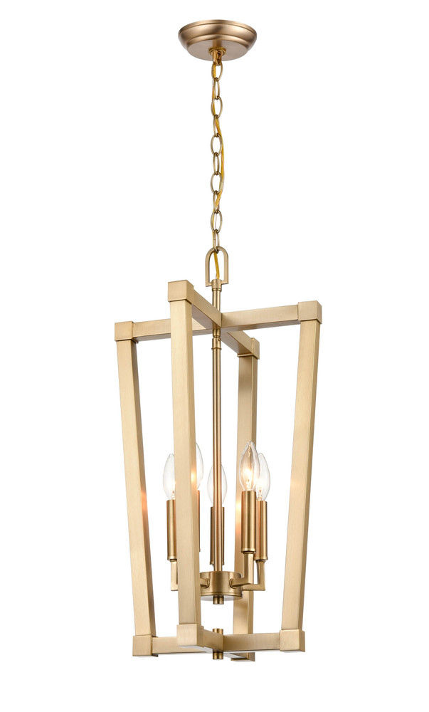 5-Light Pendant light Modern Gold