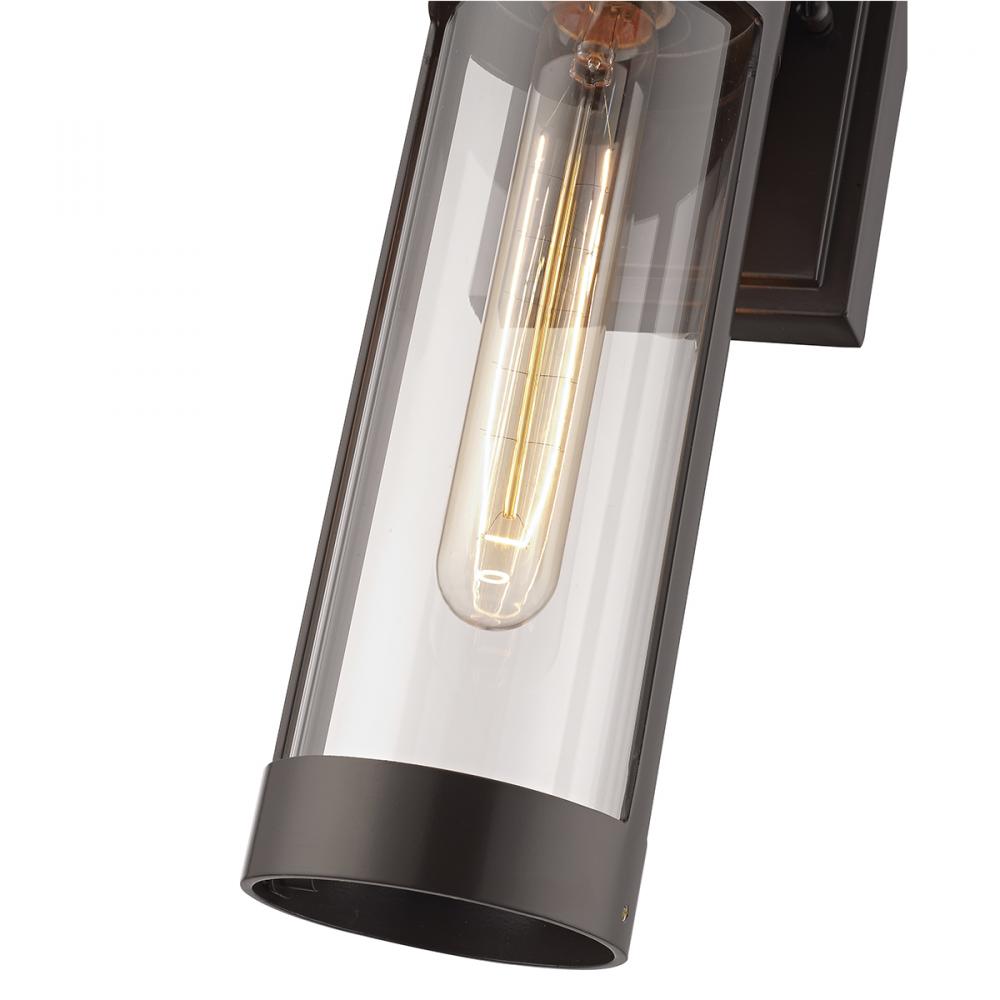 Hester 1-Light Outdoor Wall Sconce Powder Coated Bronze