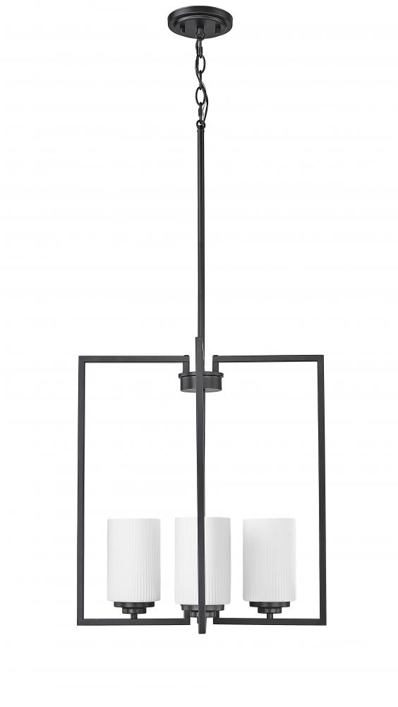 Luxx 4-Light Pendant light Matte Black