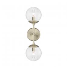 Millennium 8152-MG - Avell 2-Light Wall Sconce Modern Gold