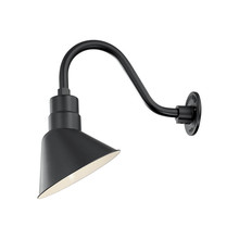 Millennium RAS10-SB - R Series 1-Light Angle Shade Satin Black