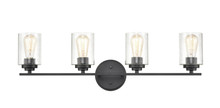 Millennium 3684-MB - 4-Light Vanity Matte Black