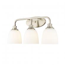 Millennium 491003-MG - Alberta 3-Light Vanity Modern Gold