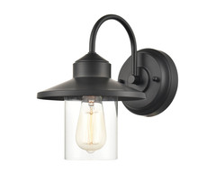 Millennium 2941-PBK - 1-Light Outdoor Wall Sconce Powder Coated Black