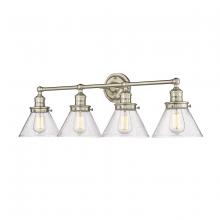 Millennium 4144-MG - Eyden 4-Light Vanity Modern Gold