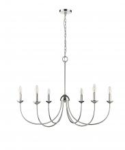 Millennium 12406-PN - Chandelier Ceiling Light