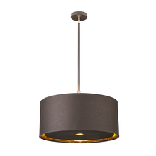 Lucas McKearn EL/BALANCE/PB - Modern Balance Brown and Polished Brass Pendant