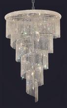 Elegant V1801SR48C/RC - Spiral Hang No Neck D48"H72"L29 CH RC