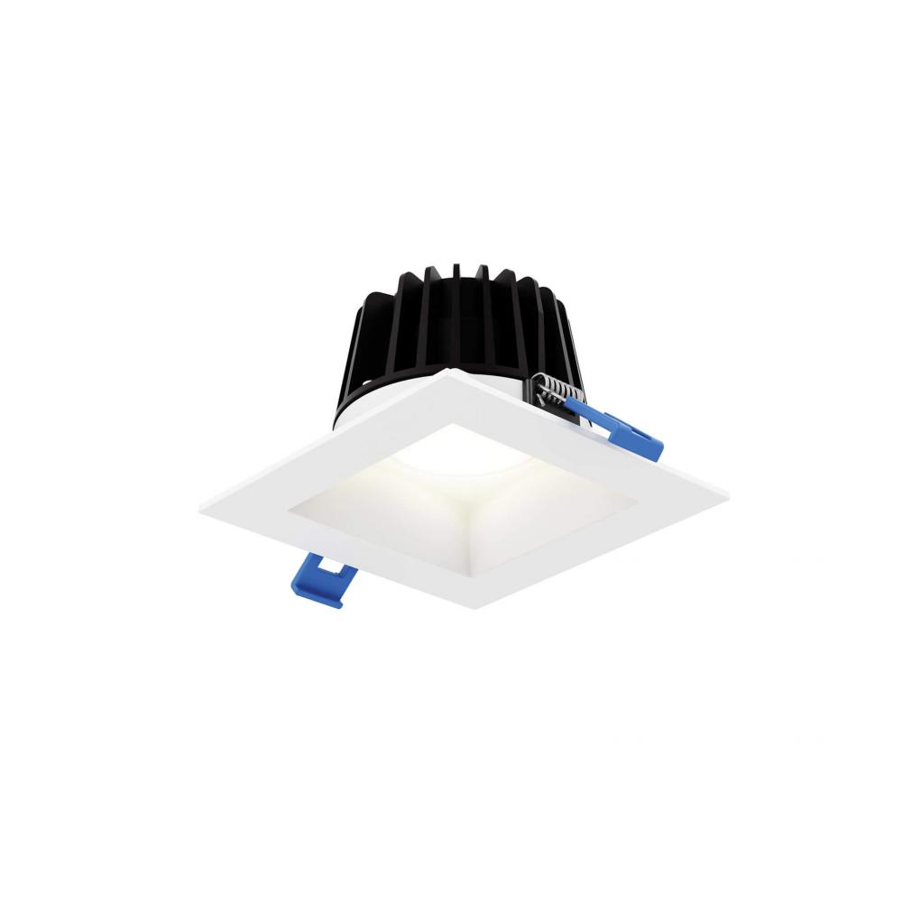 Square regressed recessed light 120-277V