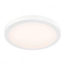 Dals FMP12-CC-WH - Plastic Flush Mount, 5CCT