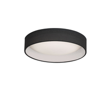 Dainolite CFLD-1114-797 - 11" Flush Mount, Black Shade