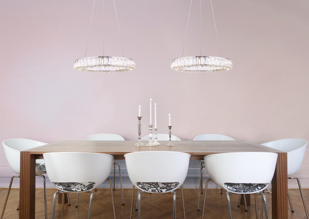 ELLIE Chrome Chandelier