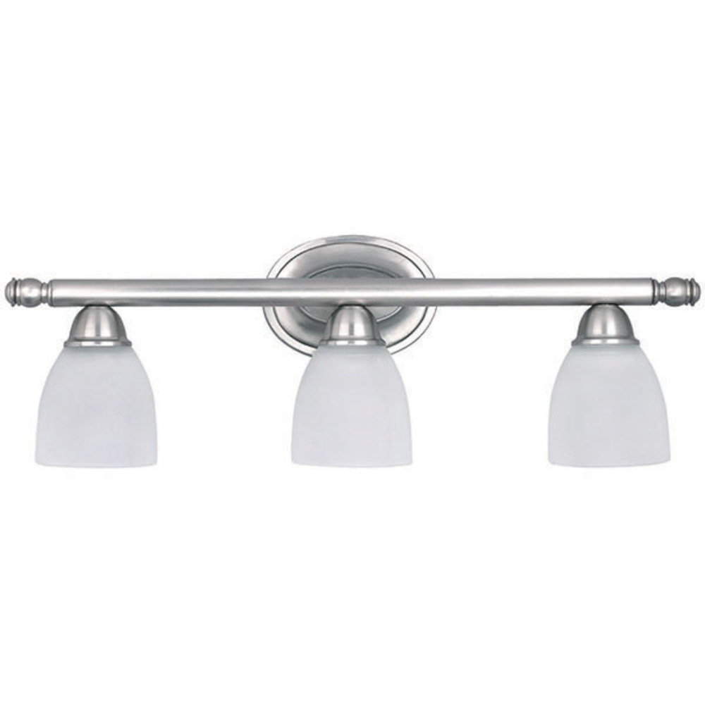 Vanity 3 Light Vanity, Pewter Finish