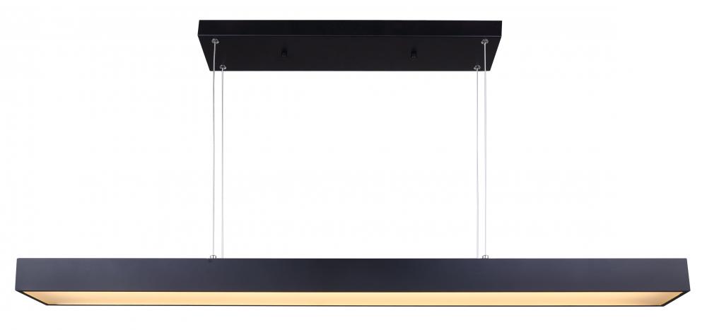 Jaco LED Integrated Chandelier Light, Black Finish