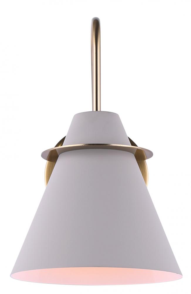 Talia 1 Light Vanity, Gold Finish