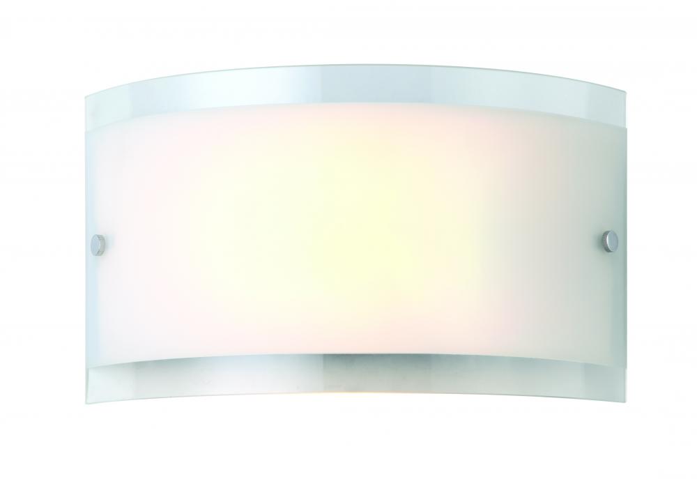 Logan 1 Light Sconce, Chrome Finish