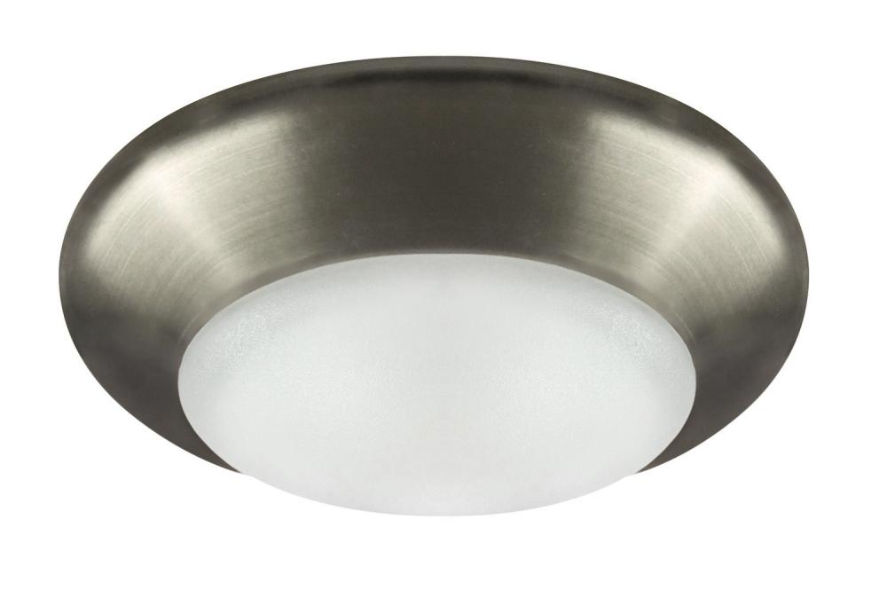 Led Edgeless Integrated Light, Brushed Nickel Finish