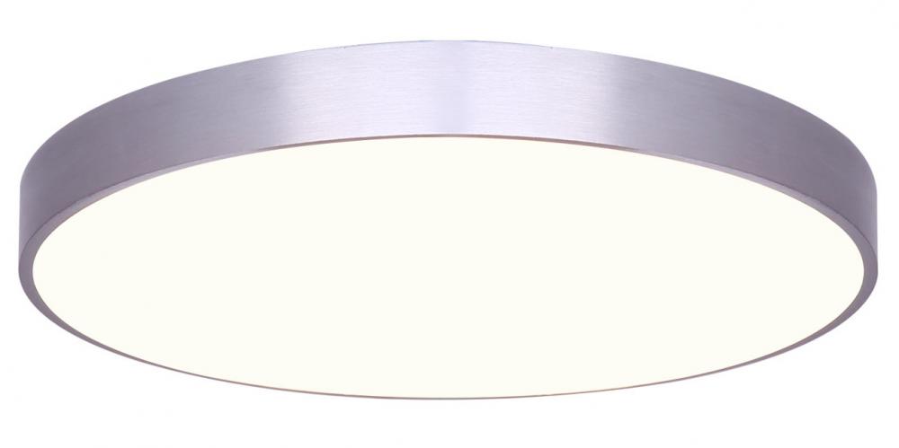 House Brushed Nickel Disc Light