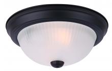 Canarm IFM211MBK-RGF - IFM211MBK-RGF, 2 Light Flush Mount, Black Finish