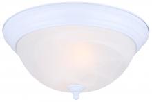 Canarm IFM41111 - IFM411 WH, 2 Light Flush Mount, White Finish