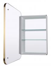 Canarm MCHDC2A2230GD - Medicine Cabinet, MCHDC2A2230GD, 22inch W x 30inch H, Wall Mounted