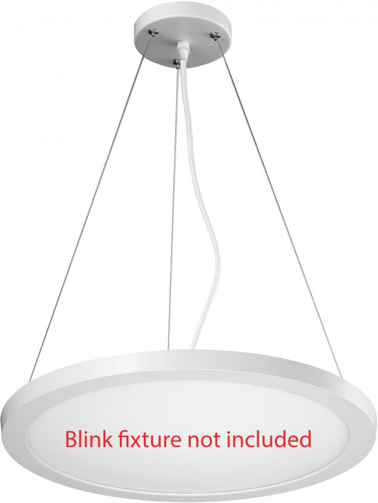 15" Blink Pendant Conversion Kit- White Finish