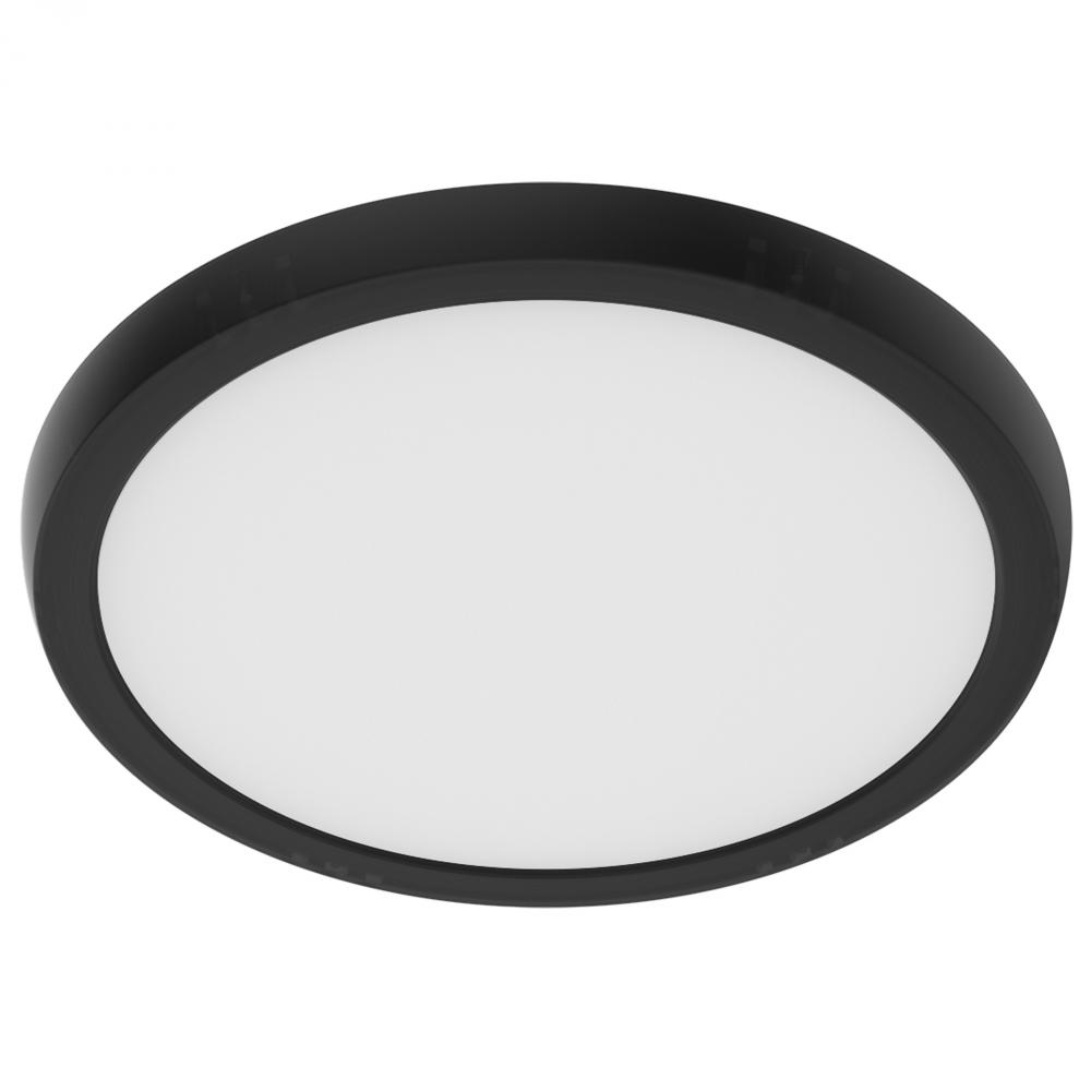 Blink Performer - 11 Watt LED; 9 Inch Round Fixture; Black Finish; 5 CCT Selectable