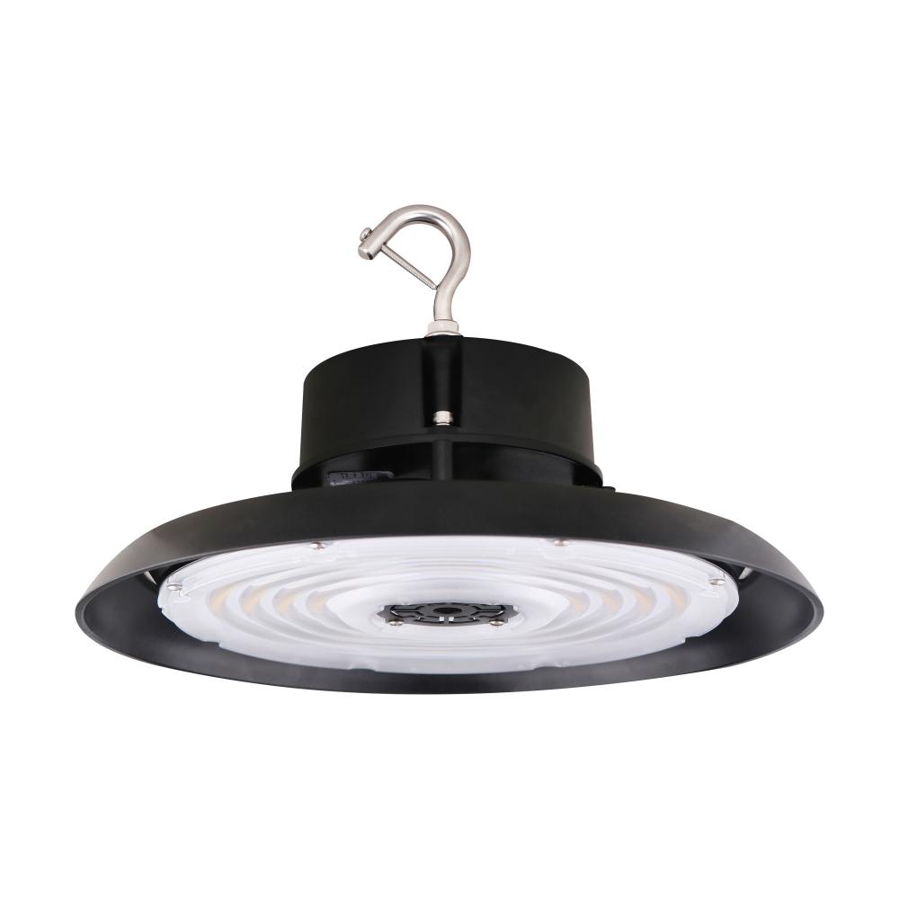 200W UFO LED High Bay; 28200 Lumens; 4000K; 277-480 Volt; 0-10V Dimmable; Black Finish