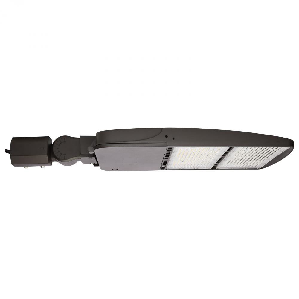 LED Area Light Type V; 300W; Bronze Finish; 4000K; 120-277V