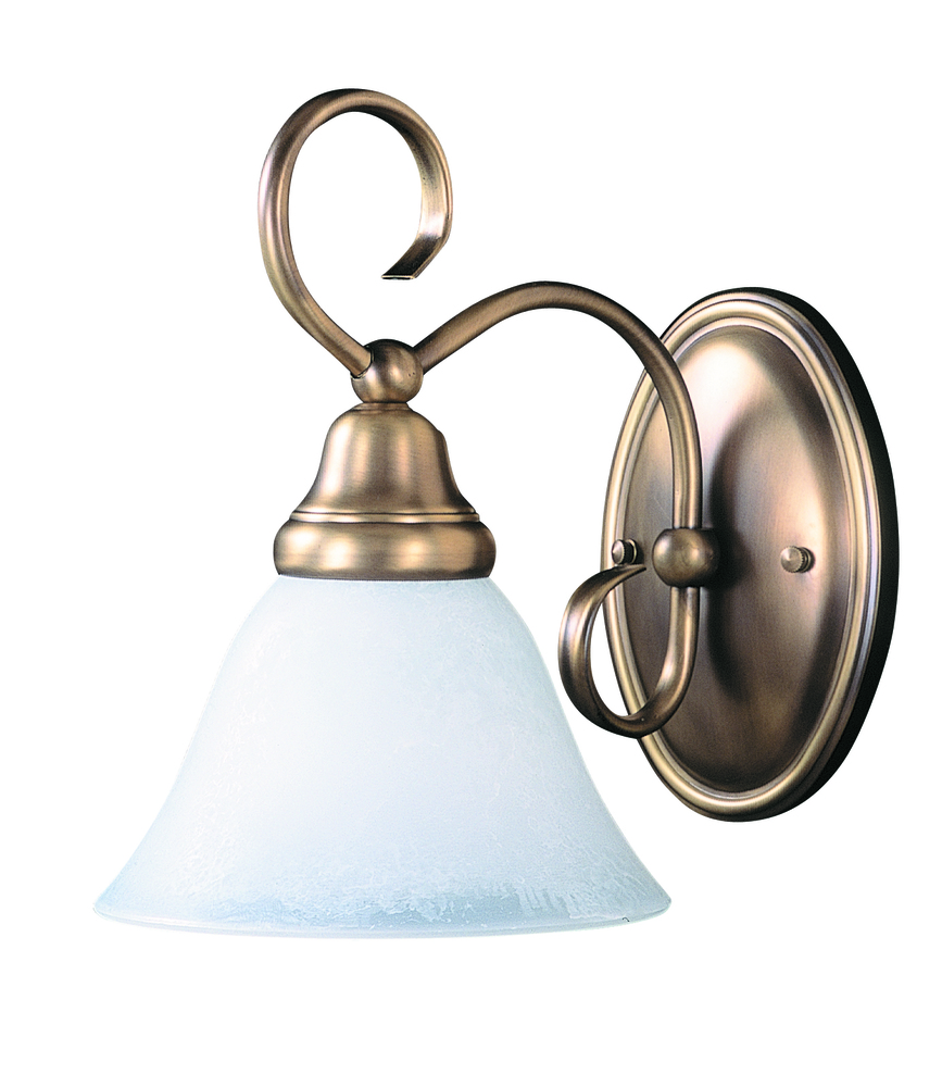 Single Light Bath Fixture from the Black Forest Collection