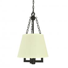 Framburg 5605 MBLACK - 5-Light Matte Black Bistro Dining Chandelier