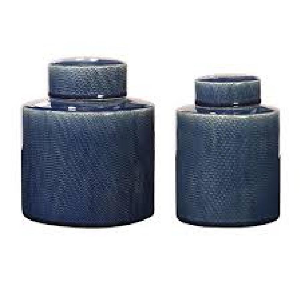 Saniya Blue Containers, S/2