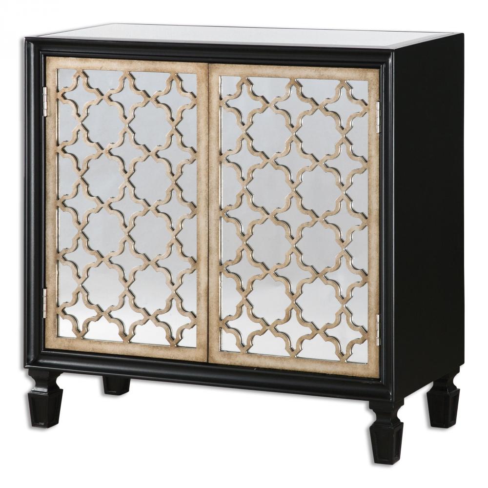 Uttermost Franzea Mirrored Console Cabinet