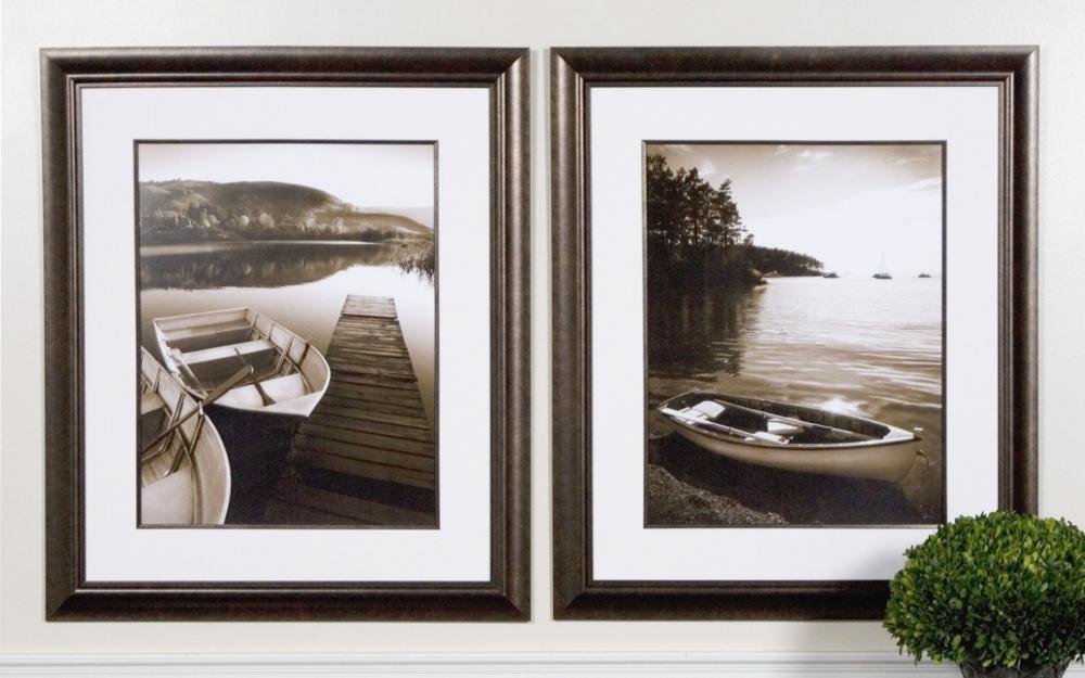 Island Transport Framed Art Set/2