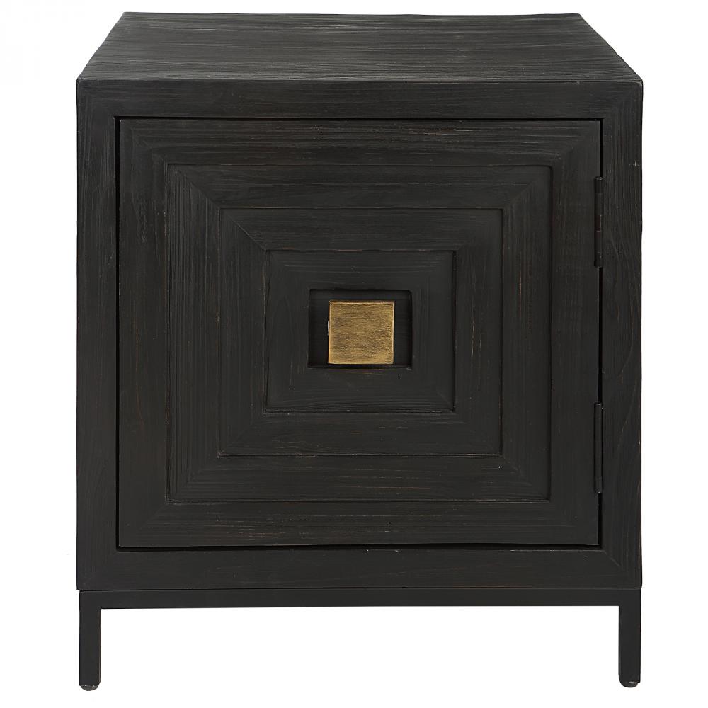 Uttermost Aiken Geometric Cabinet / End Table