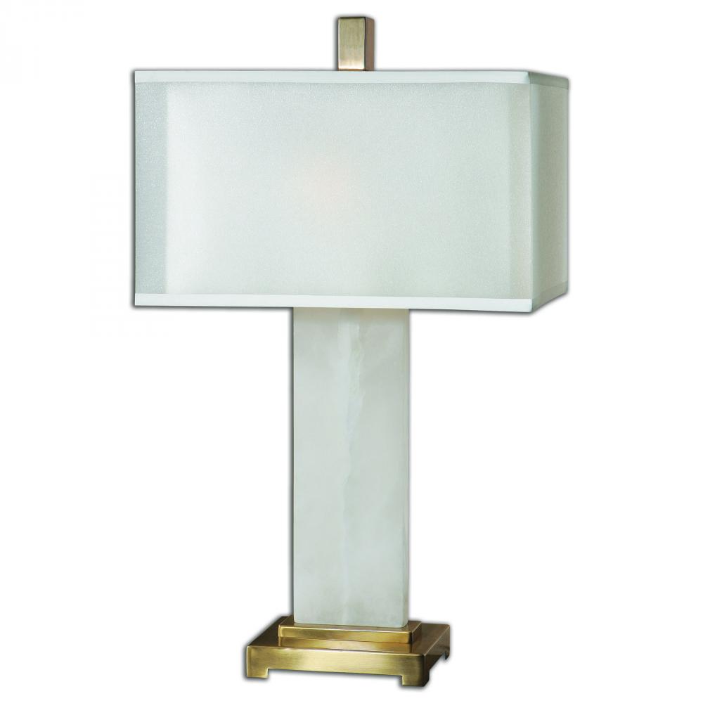 Uttermost Athanas Alabaster Lamp