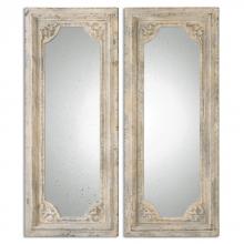 Uttermost 13889 - Uttermost Rapallo Aged Ivory Mirrors, S/2