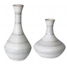 Uttermost 17964 - Potter Fluted Striped Vases, S/2