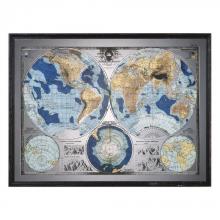 Uttermost 32538 - Uttermost Mirrored World Map